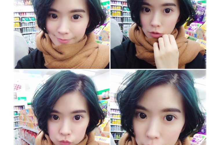 FREE HAIR♥秋冬新髮色。霧灰綠~電玩人物般的髮色!!