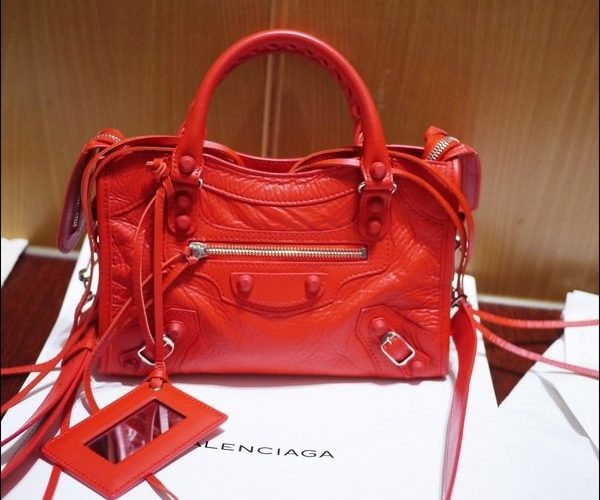 BALENCIAGA巴黎世家迷你機車包入手開箱+分享♥