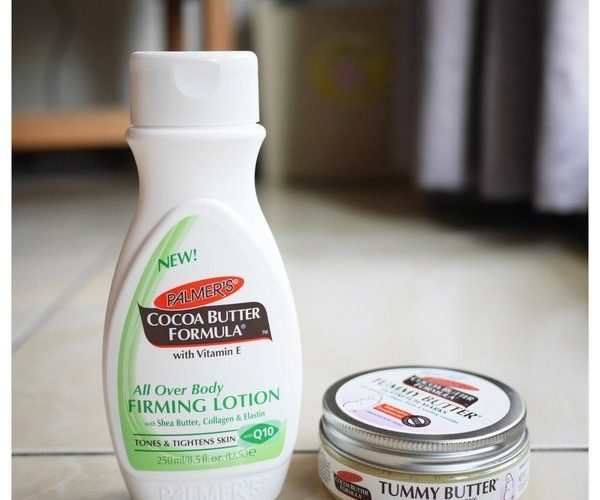 不只孕婦乾肌女孩也超適合♥Palmer's帕瑪氏帕瑪氏除紋緊緻菁華&Q10乳液
