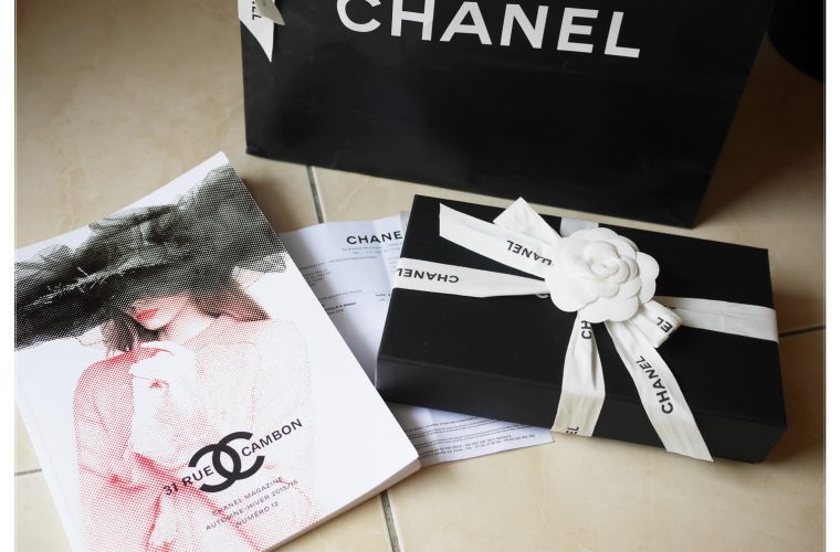 香奈兒CHANEL♥我的牛皮荔枝紋長夾小開箱兒!!