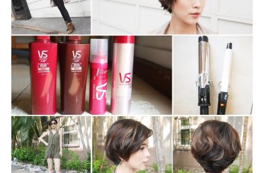 用VS沙宣打造雙Look♥日常頭髮造型&俐落個型微油頭率性分享