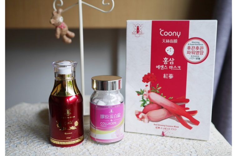 (禮)超推~我要抗老也要Q彈肌NYMPH SECRETS女神的秘密♥♥膠原蛋白&COONY天絲精華面膜&金色年華精華液