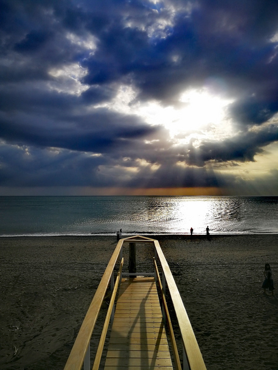 愛琴海岸海景咖啡