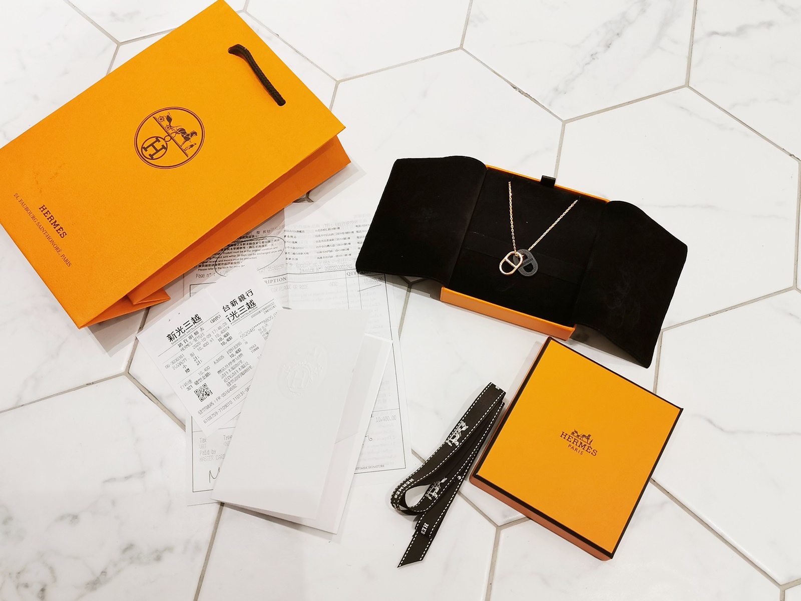 hermes O maillon 豬鼻項鍊