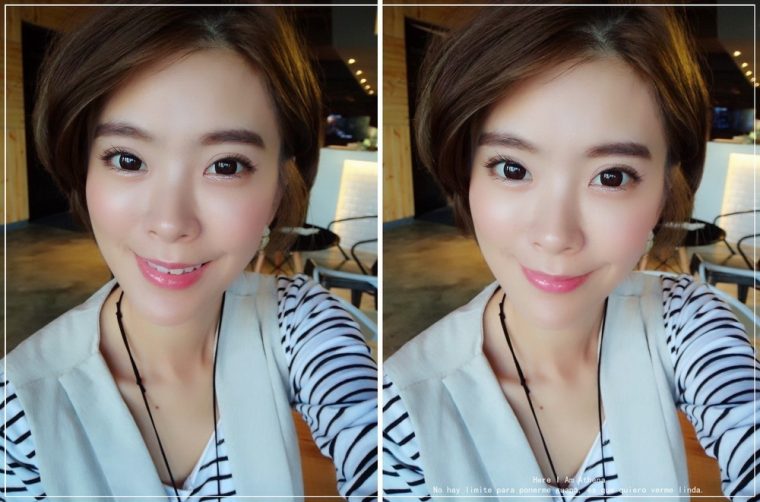 韓國現正流行的無害系妝容♥內眼線很重要之橘色眼影的眼妝~